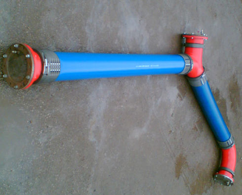 Water Well Couplings fire fighting Large Layflat Hose fittings Aluminium Spool Piece Dewatering Fracking Coupling Fracking Bunkering emergency